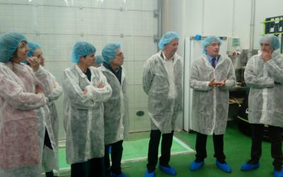 El Consejero de Desarrollo Rural, Joaquín Olona, visita los viveros agroalimentarios de ADECUARA
