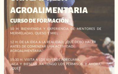 Formación mentorizada en el sector agroalimentario, el 15 de noviembre en Jaca