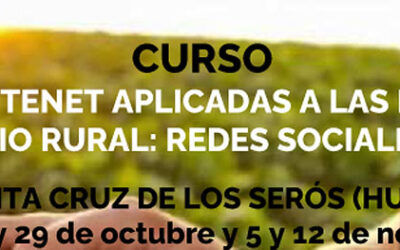 Curso, «Informática e Internet aplicadas a las explotaciones o empresas del medio rural: redes sociales y venta directa»