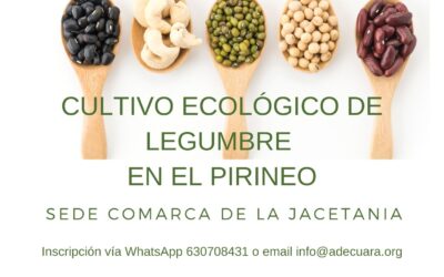 Jornada técnica sobre Cultivo ecológico de legumbre en el Pirineo