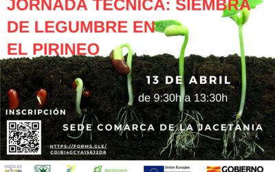 Jornada técnica sobre Siembra de legumbre en el Pirineo