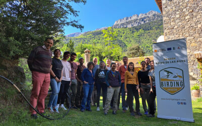 Birding Aragón comparte su experiencia con agentes turísticos interesados en la Ornitología como recurso