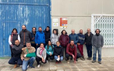 Ganaderos de Sort visitan los Viveros Agroalimentarios de Adecuara