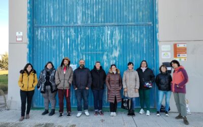 Visita del programa «El pueblo me alimenta» a los Viveros de Adecuara